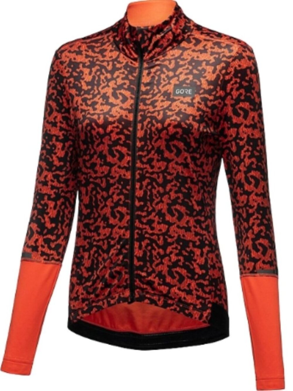 Like New! GOREWEAR Progress Thermo Rain Camo Long-Sleeve Jersey S